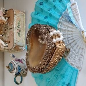 Ornate Gold Decorative Box